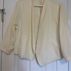 Torrid Cream Women's Blazer